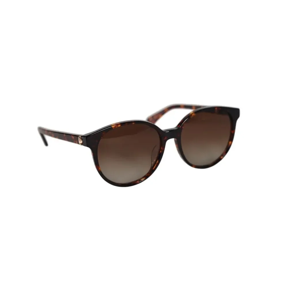 Kate Spade Women's Round ELIZA Polarized Sunglasses - Tortoise / Brown - NWT